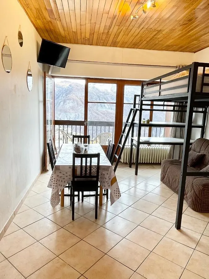 Studio Au Pied Des Pistes Avec Vue Imprenable Sur La Station 奥西耶尔 0*,