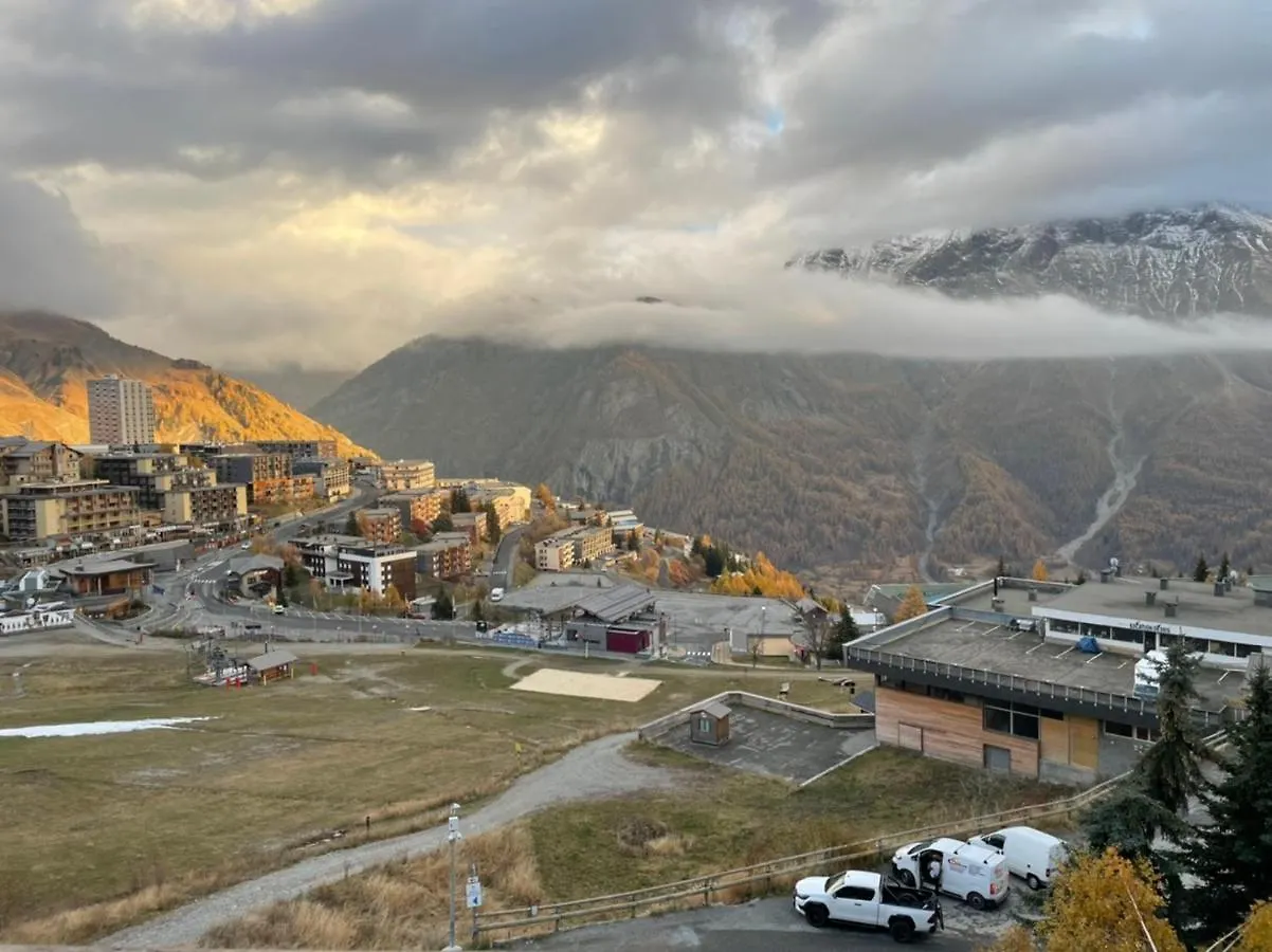 公寓 Studio Au Pied Des Pistes Avec Vue Imprenable Sur La Station 奥西耶尔